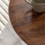 Gallery Madrid Walnut Round Coffee Table - Image 4