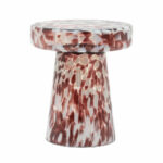 Gallery Murano Brown Glass Side Table - Image 5