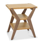 Bentley Designs Kristen Light Oak Lamp Table - Image 3