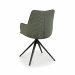 Bentley Designs Rowan Green Fabric Dining Chair - Image 5