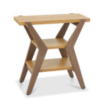Bentley Designs Kristen Light Oak Side Table - Image 3