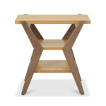 Bentley Designs Kristen Light Oak Side Table - Image 4