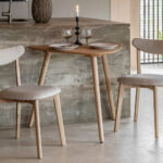 Gallery Hatfield Natural Small Dining Table, Seats 2