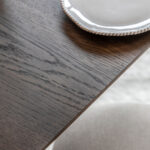 Gallery Hatfield Smoked Square Dining Table, Seats 4 - Image 3