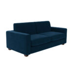 Lucas Navy Fabric Sofa Bed - Image 4