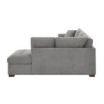 Thomasville Miles Grey Fabric Corner Sofa with Power Footrests in 2 Configurations - Image 6