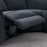 Maverick Grey Fabric Power Reclining Corner Sofa - Image 9