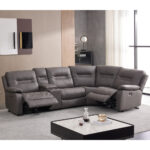 Jackson Grey Fabric Power Reclining Corner Sofa - Image 3
