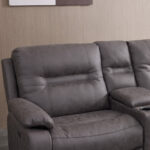 Jackson Grey Fabric Power Reclining Corner Sofa - Image 4