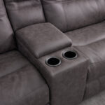 Jackson Grey Fabric Power Reclining Corner Sofa - Image 5