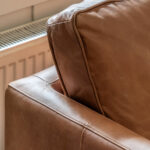 Gallery Osborne Brown Leather 2 Seater Sofa - Image 4