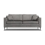 Aspen Grey Velvet 3 Seater Sofa - Image 4