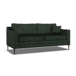 Aspen Green Velvet 3 Seater Sofa - Image 3