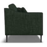Aspen Green Velvet 3 Seater Sofa - Image 5