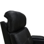 Valencia Verona Black Leather Power Reclining Home Theatre Chair - Image 5