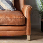 Gallery Mr. Paddington Vintage Brown Leather 2 Seater Sofa - Image 4