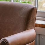 Gallery Mr. Paddington Vintage Brown Leather 2 Seater Sofa - Image 5