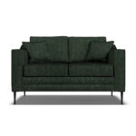 Aspen Green Velvet 2 Seater Sofa - Image 4