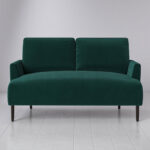 Swyft Model 05 Green Velvet 3 Seater Sofa - Image 3