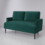 Swyft Model 05 Green Velvet 3 Seater Sofa - Image 4