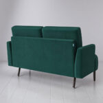Swyft Model 05 Green Velvet 3 Seater Sofa - Image 5