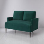 Swyft Model 05 Green Velvet 2 Seater Sofa - Image 4