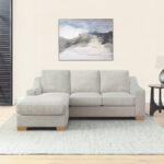 Thomasville Dillard Grey Fabric Corner Sofa with Reversible Chaise - Image 4
