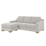 Thomasville Dillard Grey Fabric Corner Sofa with Reversible Chaise - Image 5