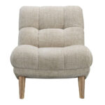 Winslow Beige Fabric Accent Chair - Image 3