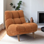 Winslow Brown Fabric Accent Chair