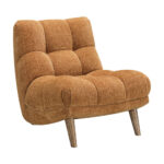Winslow Brown Fabric Accent Chair - Image 4