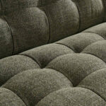 Isla Green Fabric Armchair - Image 4