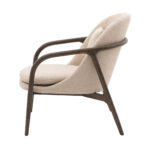 Gallery Alegra Taupe Fabric Armchair - Image 5