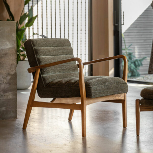 Gallery Datsun Boucle Fabric Armchair