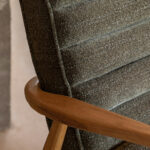 Gallery Datsun Boucle Fabric Armchair - Image 4