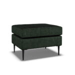 Aspen Green Velvet Footstool - Image 3