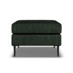 Aspen Green Velvet Footstool - Image 4