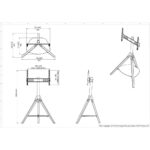 AVF Hoxton TV Stand for TV's up to 70", Light Wood - Image 6