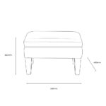 Gallery Mr. Paddington Vintage Brown Leather Footstool - Image 2