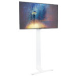 AVF Kelso Against the Wall TV Stand for TV's up to 80" in White - Image 8