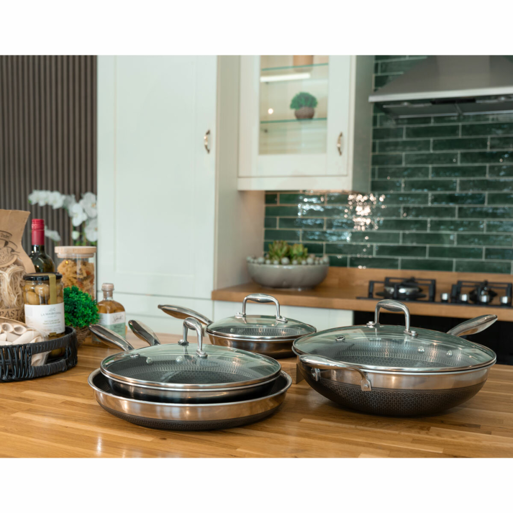 PRO STEEL Fusion 7 Piece Cookware Set