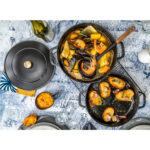 STAUB Stackable 2 Piece Pot Set in White Truffle - Image 10