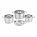 Fissler Stainless Steel Cookware Set, 7 Piece