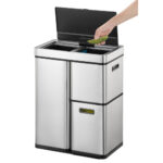 EKO Mirage Plus Recycling Bin 30+15+15L Recycling Bin - Image 4