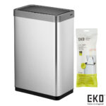 EKO Mirage X-Sensor 20+20L Stainless Steel Sensor Bin