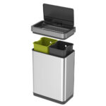 EKO Mirage X-Sensor 20+20L Stainless Steel Sensor Bin - Image 2