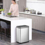 EKO Mirage X-Sensor 20+20L Stainless Steel Sensor Bin - Image 5