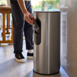 Joseph Joseph 30L Slimline Pedal Bin with Liner Pocket - Stainless Steel - Image 3