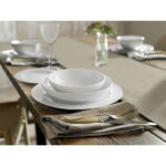 White by Denby 16 Piece Porcelain Dinnerware Set - Image 2