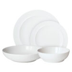 White by Denby 16 Piece Porcelain Dinnerware Set - Image 4